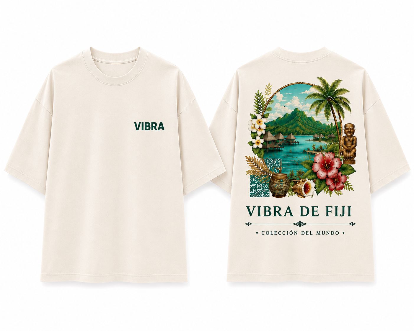 T-Shirt Oversize (190gr) Fiji