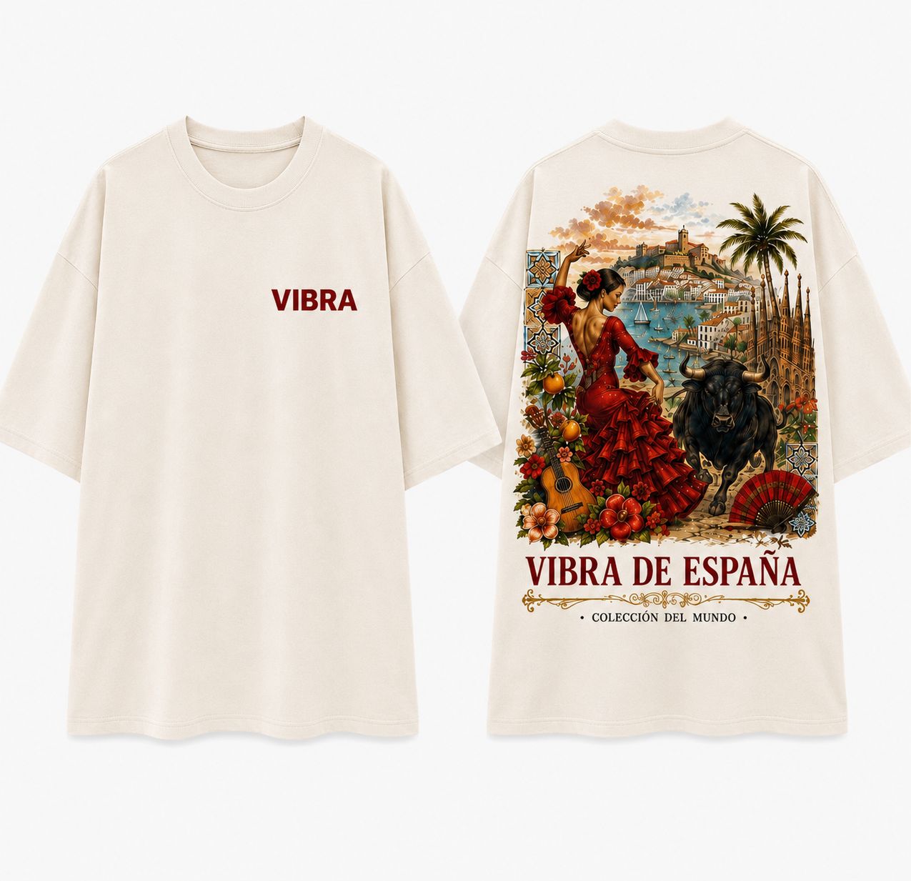 T-Shirt Oversize (190gr) Spain