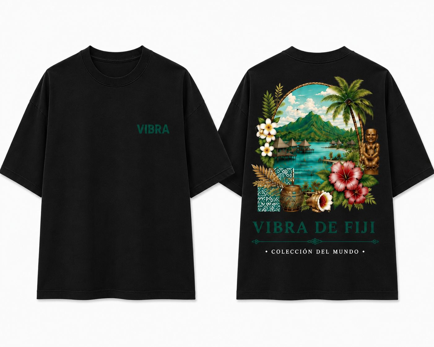 T-Shirt Oversize (190gr) Fiji