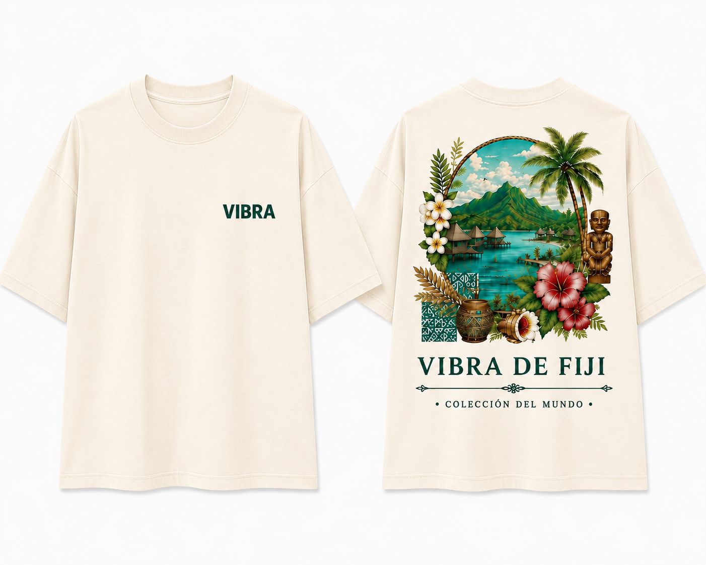 T-Shirt Oversize (190gr) Fiji