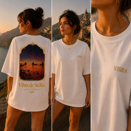 T-Shirt Oversize (190gr) Sicily night